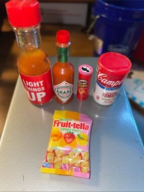 Mini brands Playset - Kids Pretend Food Accessories